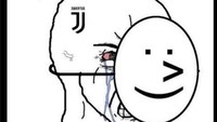 Fans Juventus pastinya sedih dengan hukuman itu. Tapi harus tetap setia dengan klub kesayangan dan, yang utama, terlihat tegar di luar! Foto: dok. Twitter