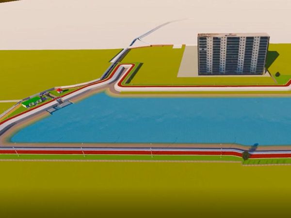 Desain Kolam Retensi yang Akan Dibangun untuk Atasi Banjir di Medan