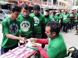 Komunitas Ojol Dukung Ganjar Beri Kartu BPJS Ketenagakerjaan ke Driver
