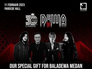 Jadwal-Harga Tiket Dewa 19 Formasi Lengkap di Medan, Ada Promo Imlek