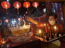 Perayaan Imlek 2023 di Klenteng Gondomanan Yogyakarta