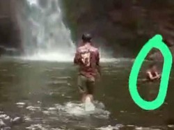 Wisatawan Hilang Saat Mandi di Air Terjun Segenter Lombok