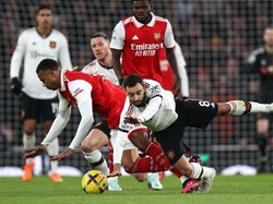 Arsenal Vs MU Imbang 1-1 di Babak Pertama