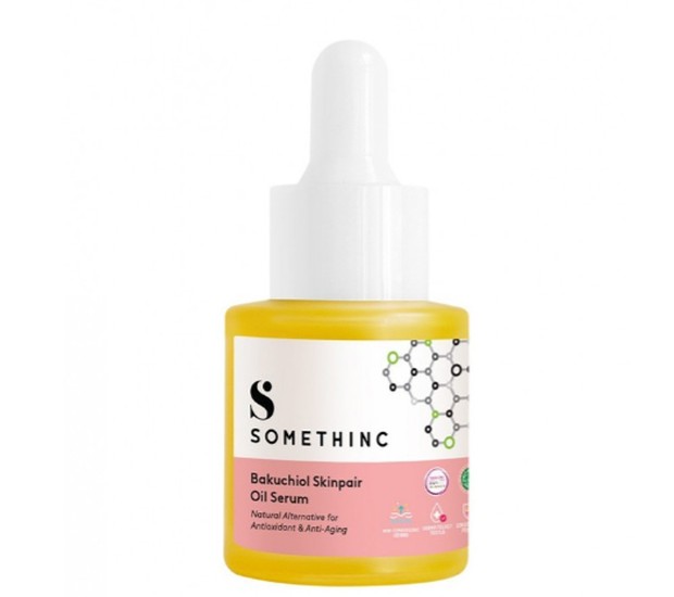 Bakuchoil Skinpair Oil Serum/Foto: somethinc.com Serum alternatif antiaging dan antioksidan.