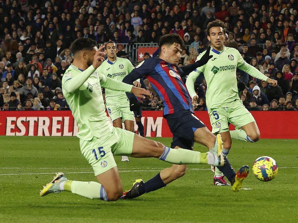 Barcelona Vs Getafe: Gol Tunggal Pedri Menangkan Barca 1-0