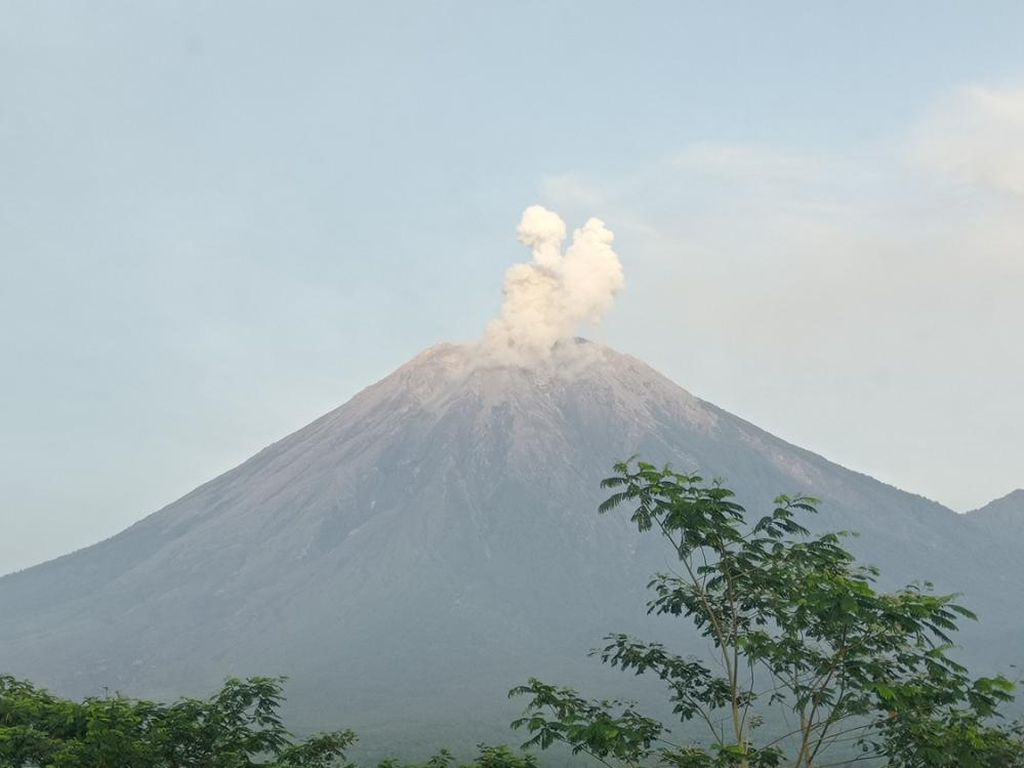Gunung Semeru Tercatat Erupsi Dua Kali Pagi Ini Gunung Semeru Tercatat Erupsi Dua Kali Pagi Ini