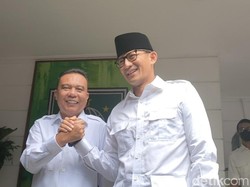 Sandiaga Uno Hadiri Peresmian Sekber Koalisi, Kader Gerindra Riuh