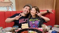 Momen Romantis Kiky Saputri Kulineran Bareng Muhammad Khairi