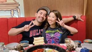 Momen Romantis Kiky Saputri Kulineran Bareng Muhammad Khairi