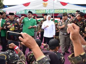 Pesan Gubernur Khofifah Saat Apel Merah Putih 10.000 Ansor-Banser Pesan Gubernur Khofifah Saat Apel Merah Putih 10.000 Ansor-Banser