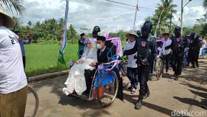 Sah! Santri yang Dijodohkan Massal di Pesantren Ciamis Kini Menikah