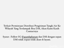 Krisis Air, Warga Malah Dipaksa Follow IG SPAM Batam untuk Dapat Air Tangki