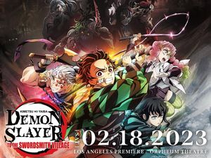 Demon Slayer: To The Swordsmith Village Diputar Perdana di LA 18 Februari