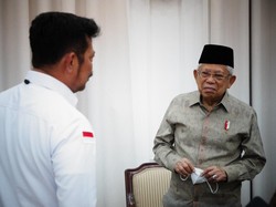 Mentan Yasin Limpo Temui Wapres Maruf di Rumah, Bahas Apa?