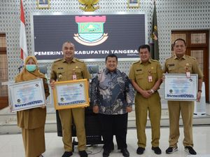 Pemkab Tangerang Raih Predikat Kepatuhan Standar Pelayanan Publik 2022