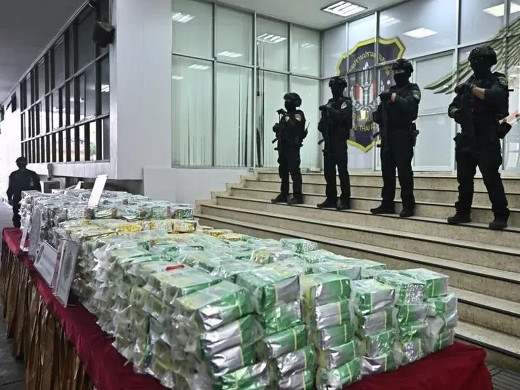 Polisi Thailand Sita Sabu 1,1 Ton dalam Waktu Kurang dari Seminggu Polisi Thailand Sita Sabu 1,1 Ton dalam Waktu Kurang dari Seminggu