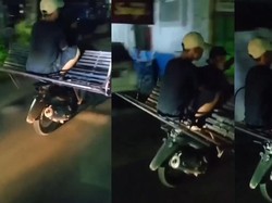 2 Pria Viral Curi Kursi Taman di Siantar Ditangkap!