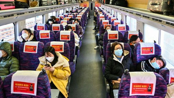 Potret Perbedaan Wuhan Saat Imlek 2020 dan 2023