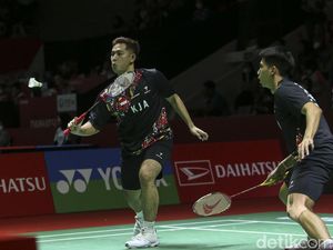 Sabar/Reza Susah Payah Kalahkan Wakil Belanda Jille/Van Der Lecq