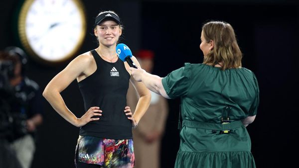 Senyum Elena Rybakina yang Melaju ke Semifinal Australia Open 2023