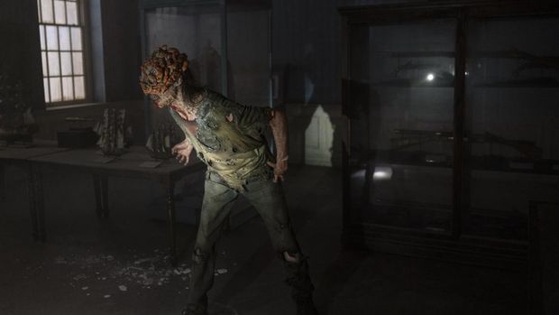 Serial The Last of Us (2023) Samuel Hoeksema sebagai infected dalam episode 2 serial The Last of Us (2023).