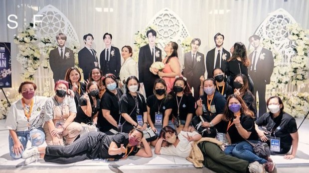 Titas of BTS/Foto: Instagram.com/armyconnectph Mengenal Titas of BTS, para bibi yang mendukung Jungkook cs