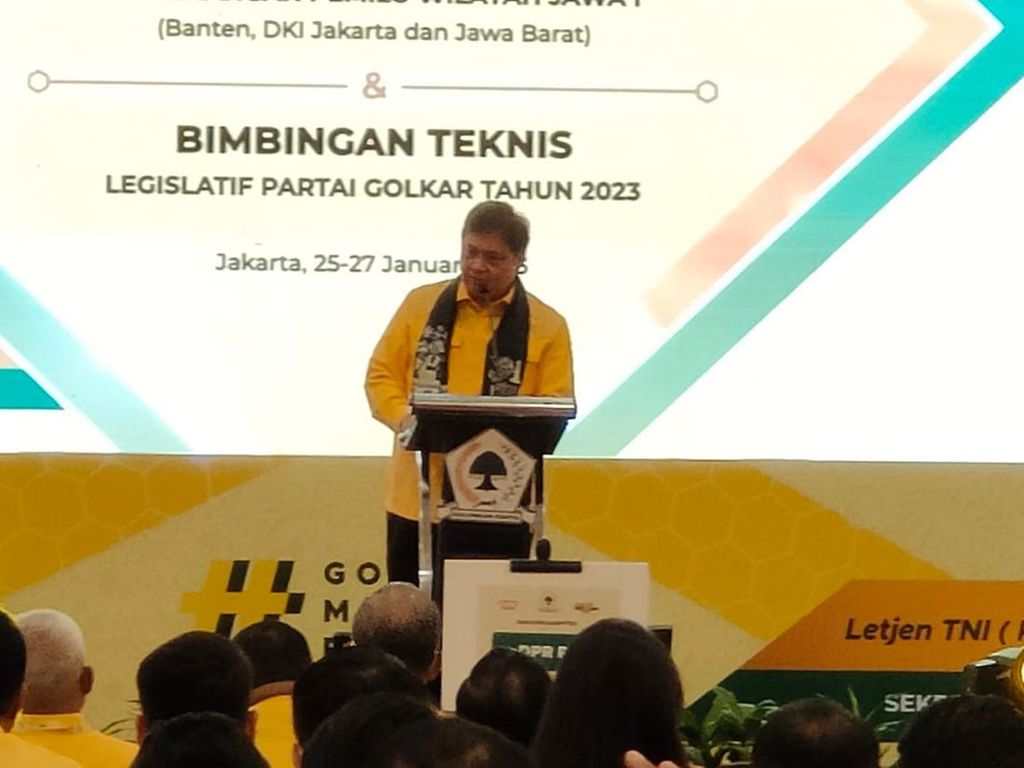 Ada RK, Airlangga Tambah Target Kursi Parlemen Golkar di Jabar-DKI 2024 Ada RK, Airlangga Tambah Target Kursi Parlemen Golkar di Jabar-DKI 2024