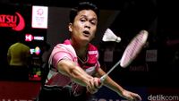 Aksi Ginting Tumbangkan Wakil Hong Kong di Indonesia Masters 2023