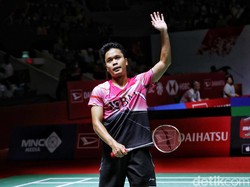 Anthony Ginting Tetap Happy Walau Gagal Menang
