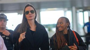 7 Momen Langka Angelina Jolie dan Zahara, Anak yang Diadopsi dari Ethiopia