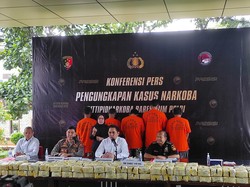 Bareskrim Bongkar Peredaran Sabu 149 Kg Jaringan Malaysia-Aceh