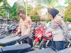 Kerap Picu Tawuran Pesilat di Madiun, 250 Motor Knalpot brong Disita