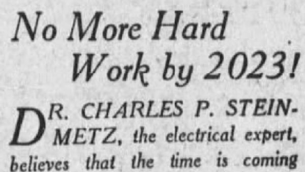 Kehidupan 2023 Diramal Koran Seabad Lalu, Ada Soal Handphone