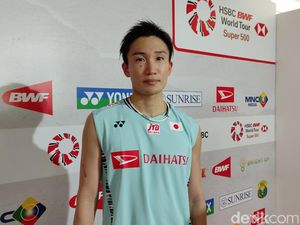 Target Kento Momota Tahun Ini Tak Muluk, Cuma 1 Kemenangan