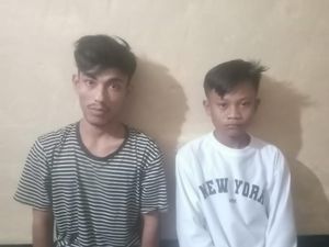 Tampang 2 Pria Mabuk Pemerkosa Siswi SMA di Mamuju saat Ditinggal Ortu