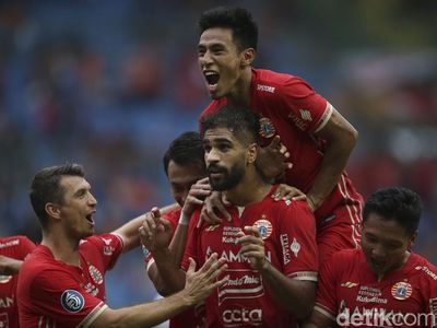 Menang 4-2, Persija Geser PSM dari Klasemen Puncak