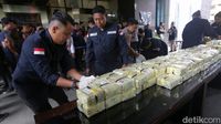 Penampakan 149 Kg Sabu yang Diamankan dari Jaringan Malaysia-Aceh
