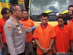 Bongkar Sindikat Pencurian Truk di Palembang, 6 Tersangka 3 Truk Disita