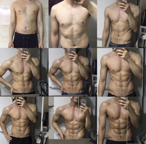 Potret badan atletis Jung Sung Il / Foto : instagram.com/ygmicael Potret badan atletis Jung Sung Il / Foto : instagram.com/ygmicael