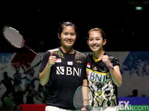 Semringah Lanny/Ribka Kalahkan Wakil AS Dua Gim Langsung