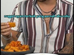 Kaget Saat Cobain Nugget Asal Indonesia, Reaksi Bule Ini Sampai Viral
