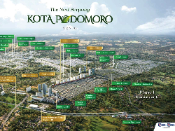Mega Launching Kota Podomoro, Rumah Mulai Rp 200 Jutaan