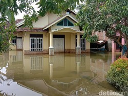 Sudah Sebulan Lebih, Banjir di Mintobasuki Pati Kini Mulai Surut
