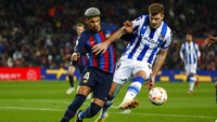 Sampai injury time, Sociedad terus mencoba mencetak gol balasan. Namun, upaya mereka tak membuahkan hasil.  