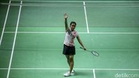 Ekspresi Gregoria Usai Lolos ke Perempatfinal Indonesia Masters