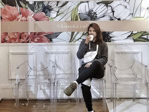 Greysia Polii Hamil Anak Pertama, Ini Gaya Serunya Saat Makan