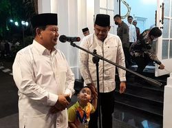 Sederet Pujian Prabowo ke Bobby saat Mengunjungi Medan