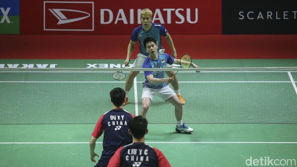 Kevin/Marcus Terhenti di 16 Besar Indonesia Masters 2023