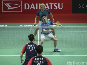 Kevin/Marcus Terhenti di 16 Besar Indonesia Masters 2023