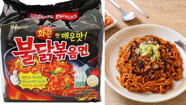 Korean Fire Noodles
